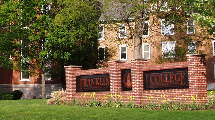 Franklin College campus - Public domain