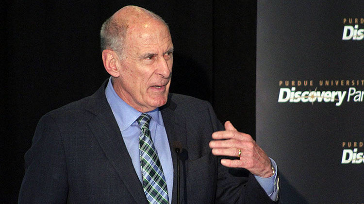 Director of National Intelligence Dan Coats says the country gets lots of information, but can't process it all in an efficient manner. - Stan Jastrzebski / WBAA News