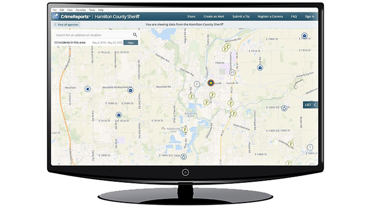 Hamilton County Tracking Crime With CrimeReports.com