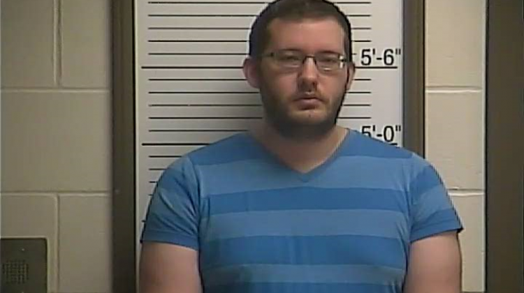 George “Nathan” Stang admitted to vandalizing the church where he was formerly employed following the 2016 election. - Brown County Sheriff’s Department