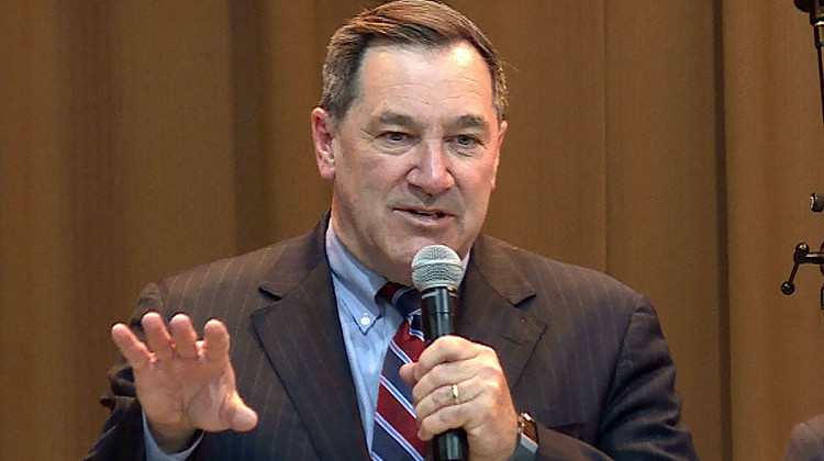 Sen. Joe Donnelly (D-Ind.) - Zach Herndon/WFIU-WTIU News