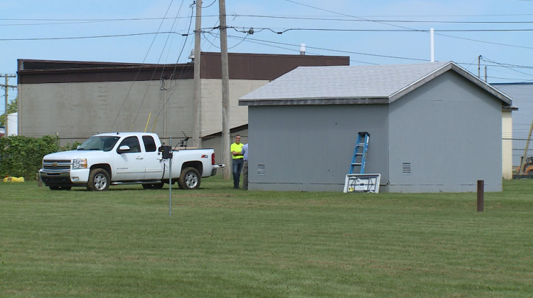 The old Amphenol industrial site in Franklin. - Steve Burns/WTIU