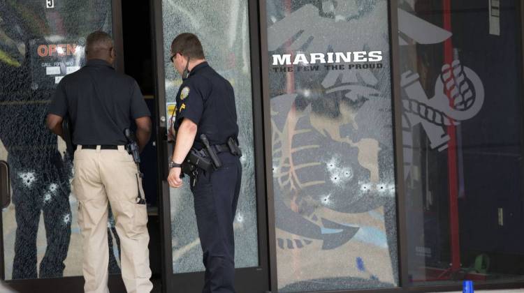 Official: 4 Marines Killed, Along With Gunman