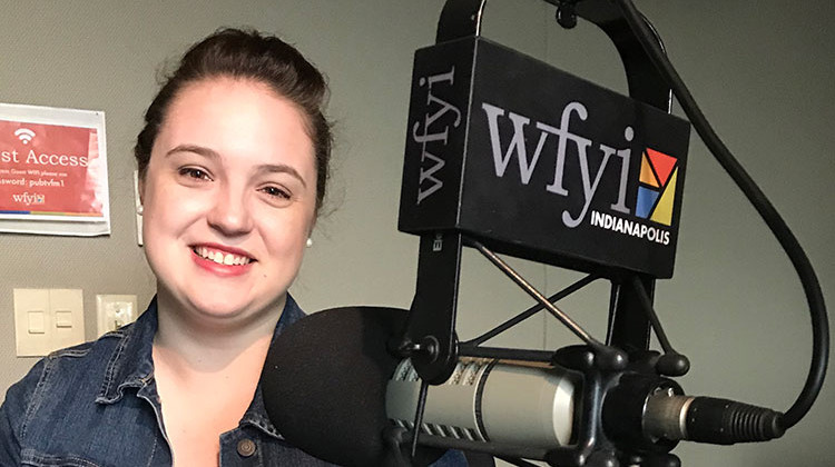 Indiana Department of Transportation spokesperson Mallory Duncan. - Taylor Bennett/WFYI