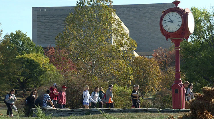 Indiana University is offering the vaccine to students, faculty and staff. - Steve Burns/WFIU-WTIU News