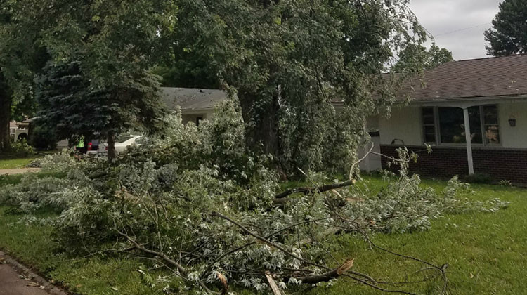 Weather Service: EF-1 Tornado Caused Minor Damage In Warsaw