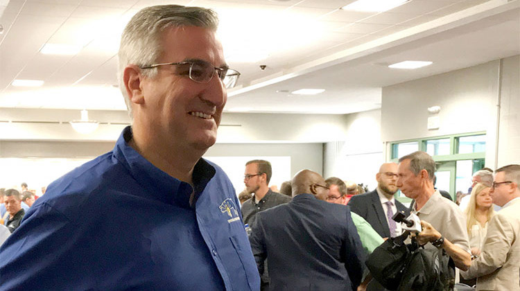 Holcomb Shrugs Off Political Threat Over Hate Crimes Bill Support