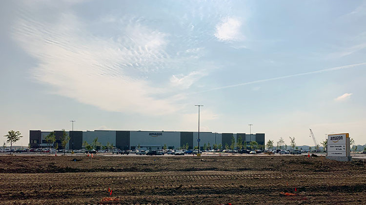 Seattle-based Amazon is preparing to open the so-called fulfilment center in Greenwood near Interstate 65 and Worthsville Road. - Doug Jaggers/WFYI