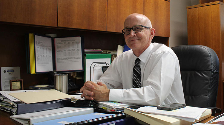 Superintendent Kevin Smith is preparing for the new school year.  - Emilie Syberg / WBAA