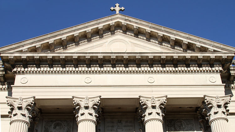 Saints Peter and Paul Cathedral in Indianapolis. - Doug Jaggers/WFYI