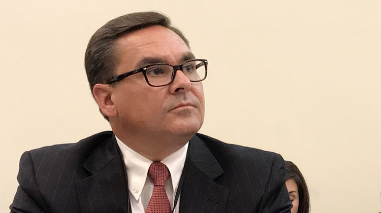 Todd Meyer resigned July 16 as the agency's No. 2 official, one day after the intern reported his behavior to human resources. - FILE PHOTO: Brandon Smith/IPB News