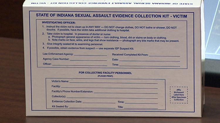 New sexual assault kits have a barcode that makes them easier to track. - WFIU-WTIU News
