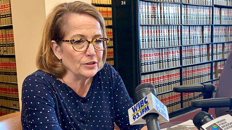 Chief Justice Loretta Rush says the state needs to act to improve its bar exam passage rate. - Brandon Smith/IPB News