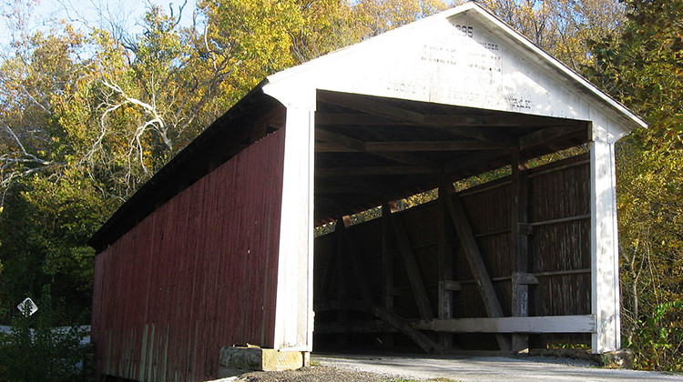 The Billie Creek covered bridge in Parke County. - Nyttend/CC-0