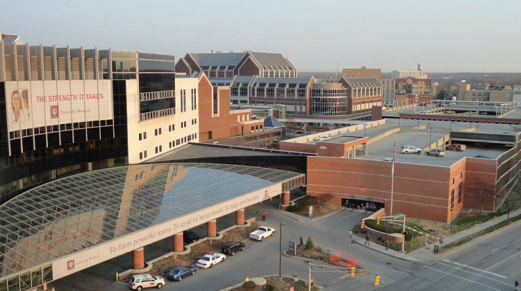 IU Health University Hospital - By Daderot [Public domain], from Wikimedia Commons