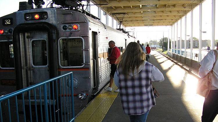 The South Shore Line at South Bend International Airport.   - Georgi Banchev/CC-0