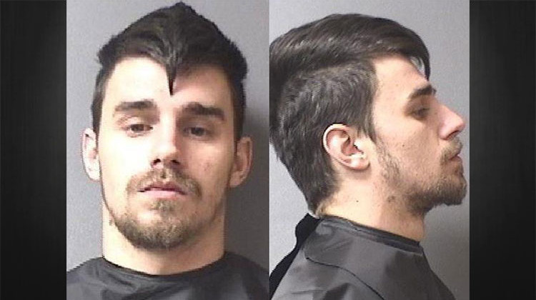 Tyler Sink in a May 2018 mug shot. - Provided by Madison County Sheriff’s Department