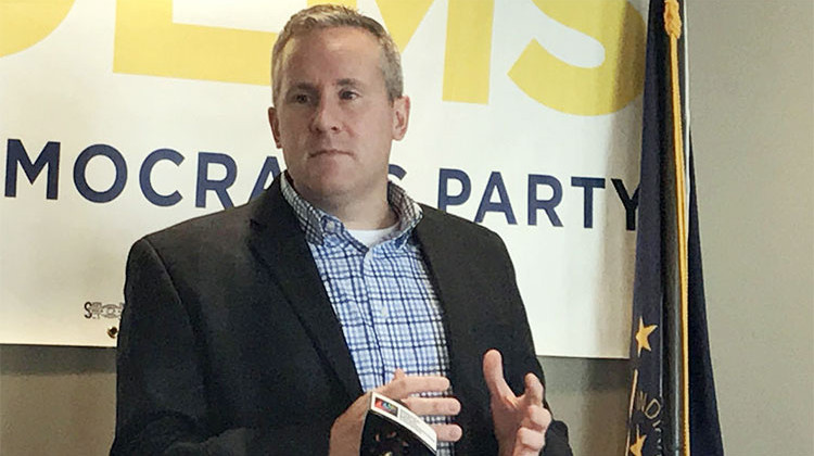 Indiana Democratic Party Chair John Zody says he plans to remain in his leadership position as his party tries to move forward from Tuesday’s election. - Brandon Smith/IPB News