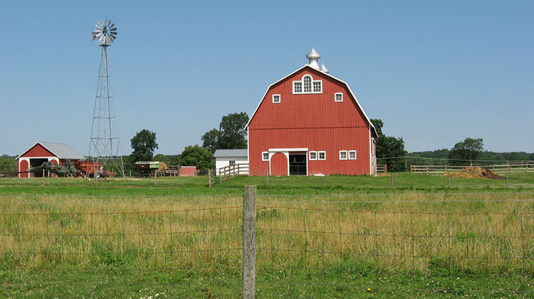 Lafayette-area officials are urging the Indiana Department of Natural Resources to find an alternative to plans for running power lines through the Farm at Prophetstown, the nonprofit replica farm at Prophetstown State Park. - Jonathan Lawton/CC-BY-2.0