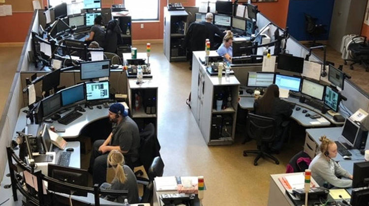 Delaware County's 911 Center. - Andrew Smith/Ball State Daily News