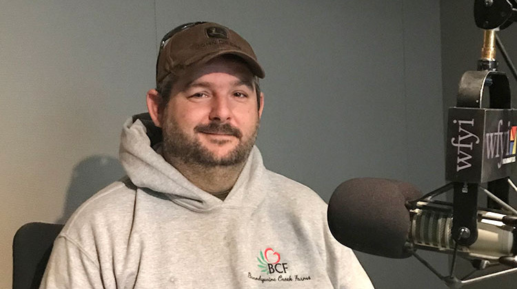 Jonathan Lawler is opening the Healthy Harvest Market at Brookside. - Taylor Bennett/WFYI