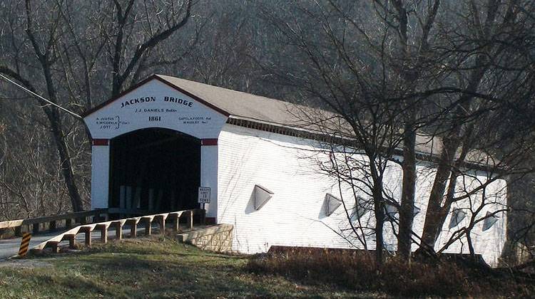 The Jackson Covered Bridge in March 2010. - Jacob Hilt, CC-BY-SA-3.0