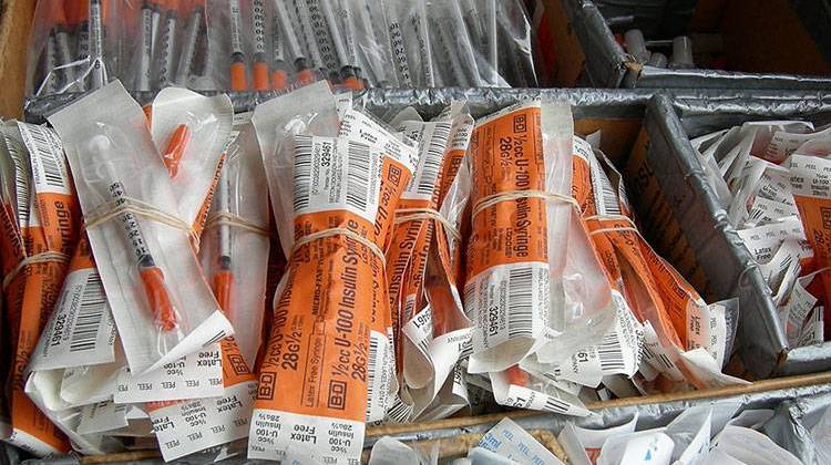 Clark County is considering a needle exchange program to combat the spread of HIV and Hepatitis C. - file photo