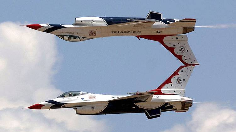 This year's headliner will be the U.S. Air Force Thunderbirds aerial demonstration team. - U.S. Air Force