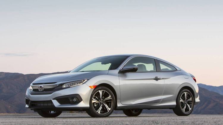 Sales of the Honda Civic are down nearly 5% so far this year, according to Autodata Corp. The automaker is reducing production the compact car at its Greensburg factory. - provided photo