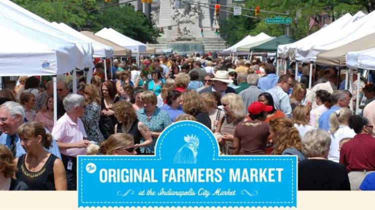 Original Farmers' Market returns to downtown Indy This Week