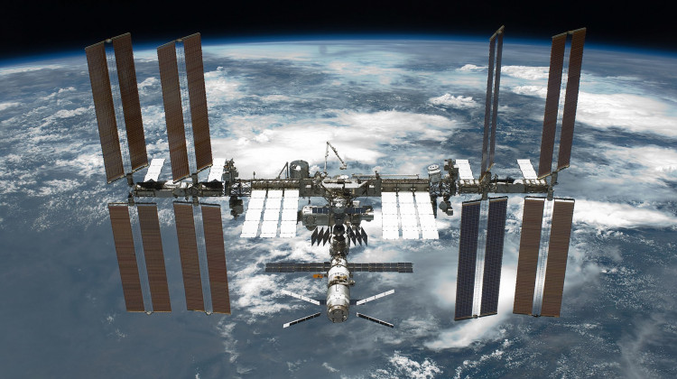 NASA and the U.S. State Department are warning that debris from a Russian missile test could endanger the International Space Station - NASA/Getty Images