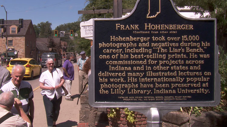 State Historical Marker Dedicated For Photographer Frank Hohenberger