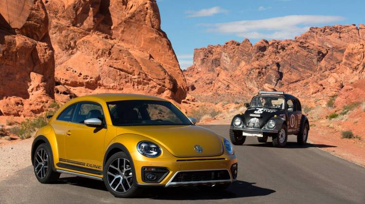 Alert Phyllis Nefler; VW Beetle Hits The Dunes