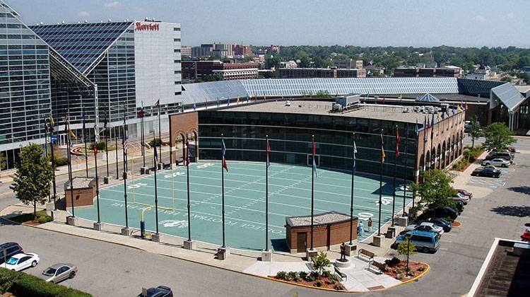 The College Football Hall of Fame moved from South Bend to Atlanta in 2012.