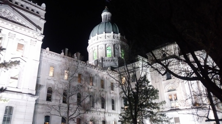 The Indiana Statehouse. - Lauren Chapman/IPB News