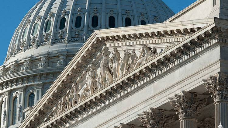 Three Indianapolis-area men have been arrested on charges in connection with the Jan. 6, 2021, riot at the U.S. Capitol. - stock photo