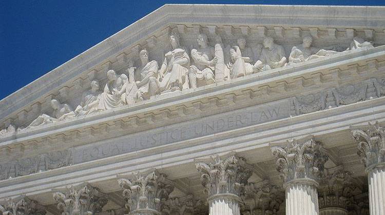 The U.S. Supreme Court is set to hear arguments in the case Nov. 6. - stock photo