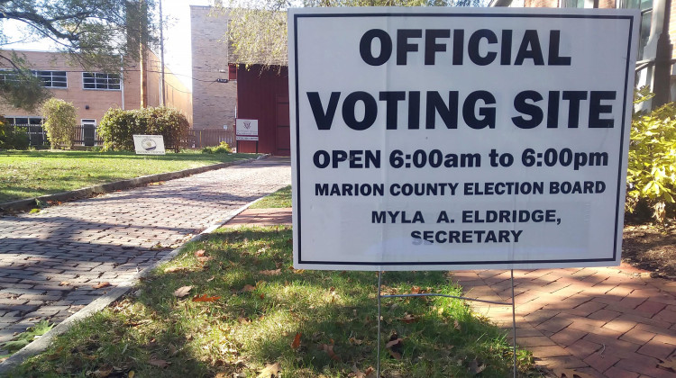 Indiana is one of only three states where polls close at 6 p.m.  - FILE PHOTO: Lauren Chapman/IPB News