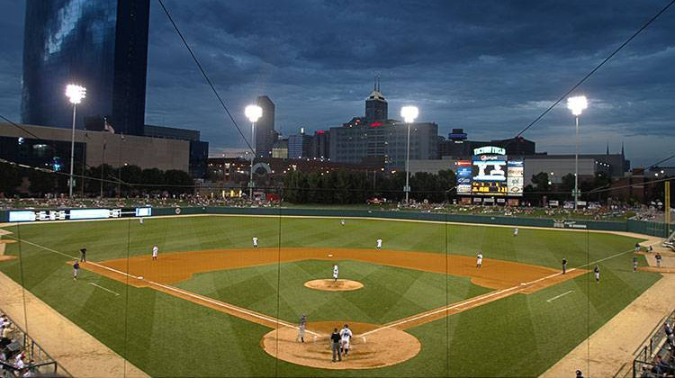 The Indianapolis Indians will keep the name but have announced a partnership with the Miami Nation of Indians of Indiana. - (FILE PHOTO: Doug Jaggers/WFYI)