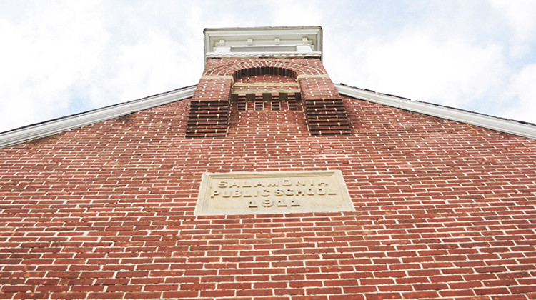 A one-room school house turned community center in Salamonia will get upgrades with part of the money. - Photo: Jay County Chamber of Commerce