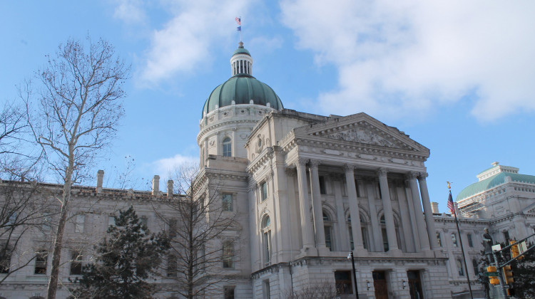 The Indiana Statehouse. - Lauren Chapman/IPB News