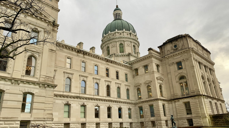 The Indiana Statehouse.  - Brandon Smith/IPB News