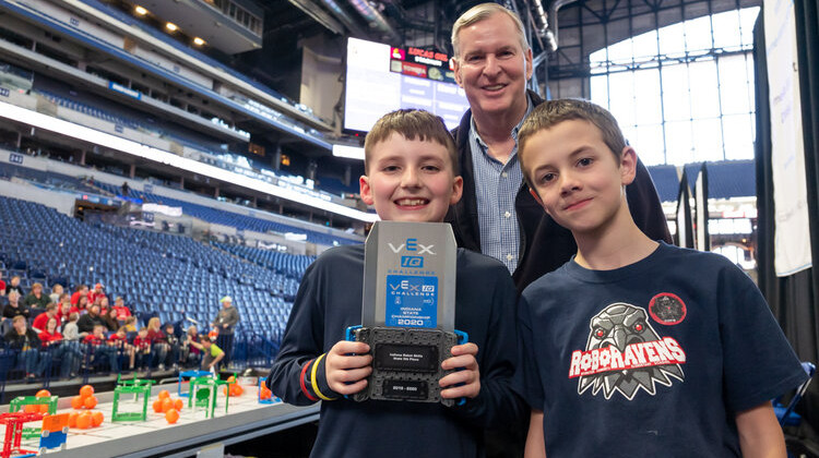 The largest VEX robotics state championship in the country will take place in Indianapolis