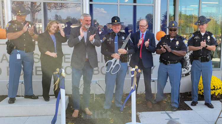State officials celebrate opening of new Indiana State Police Lowell Post and Regional Lab