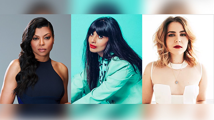 Keynote speakers for this year's Indiana Conference for Women include Taraji P. Henson, Jameela Jamil and Mae Whitman. - Indiana Conference for Women