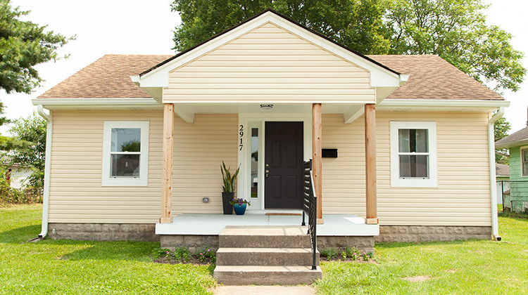 A Renew rehabbed home in Martindale-Brightwood. - Photo Courtesy Renew Indianapolis