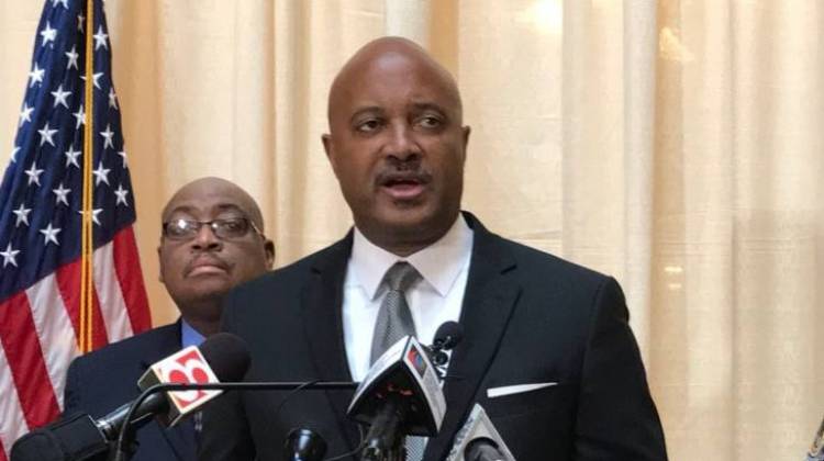 Attorney General Curtis Hill criticized the credit reporting agency's response to the breach as "inadequate and mismanaged."  - Brandon Smith/IPB News