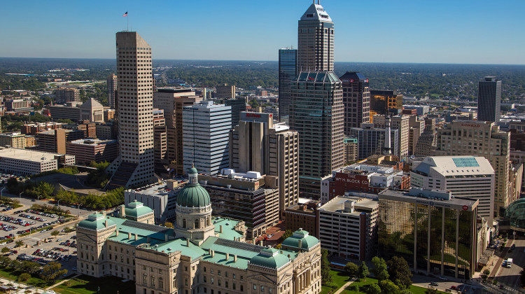 Downtown Indianapolis - Wikimedia Commons