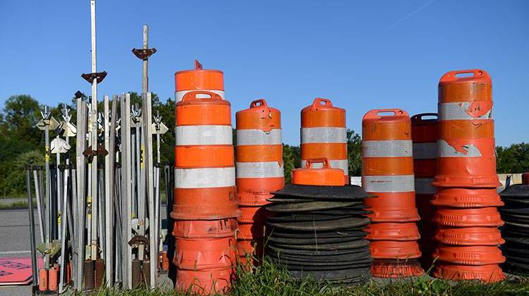Construction work is set to start next spring on a project to add lanes to a busy section of Interstate 69 north of Indianapolis. - stock photo