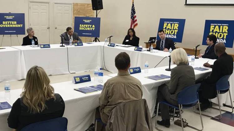 Sen. Todd Young Outlines Agenda, Kicks Off Series Of Roundtable Discussions